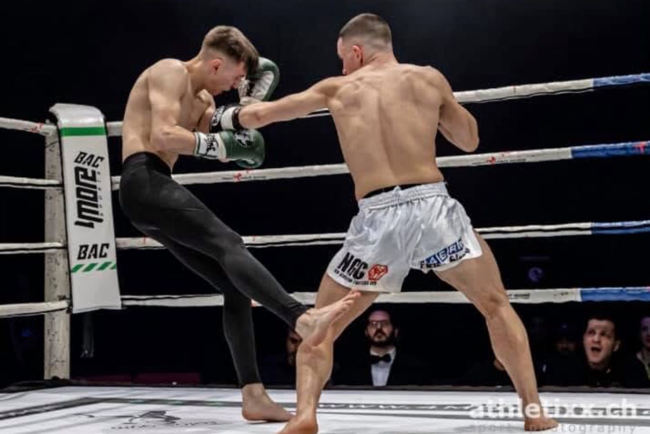 Leandro im Ringkampf